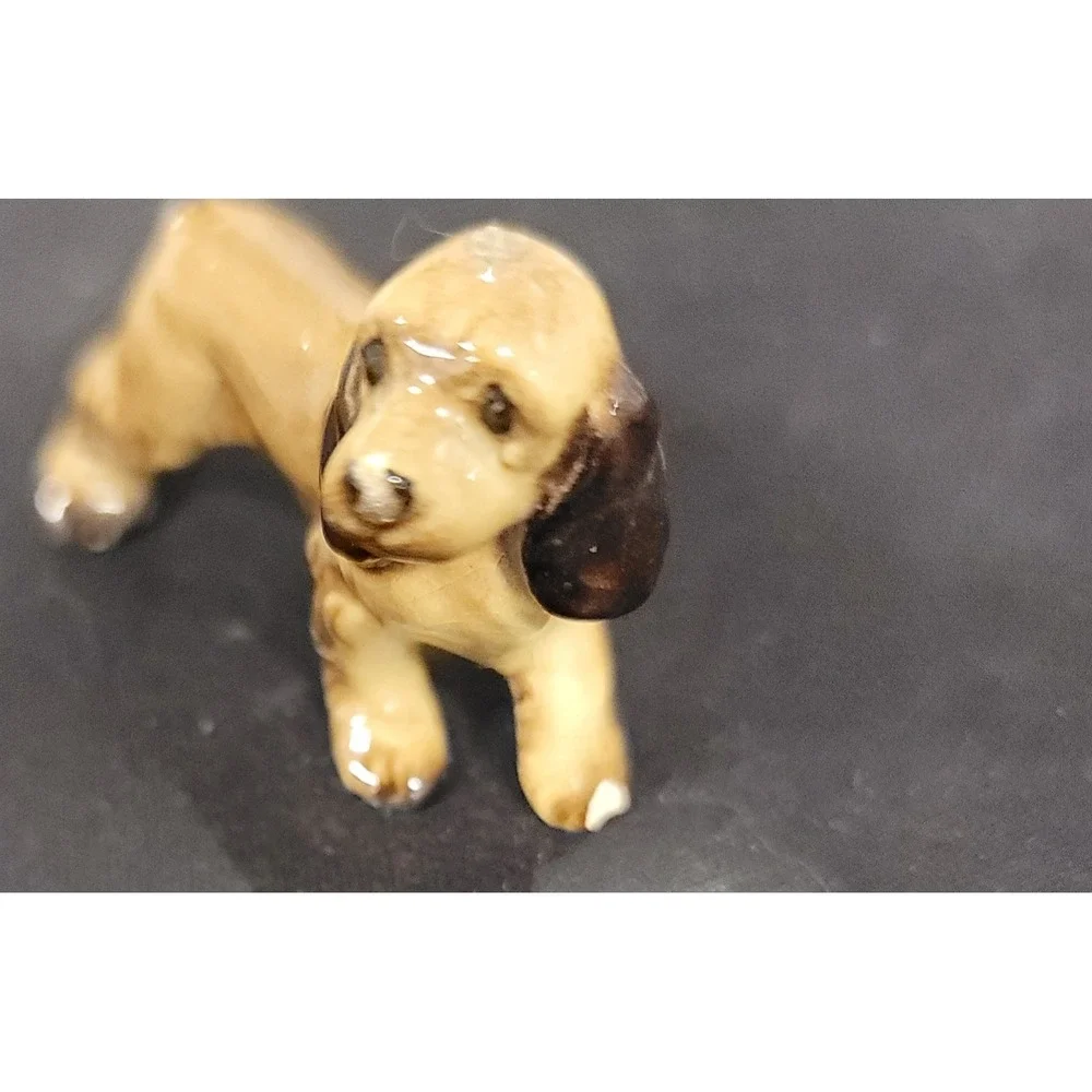 Vintage Hagen Renaker‎ Cocker Spaniel Dog Mini Figurine 2
